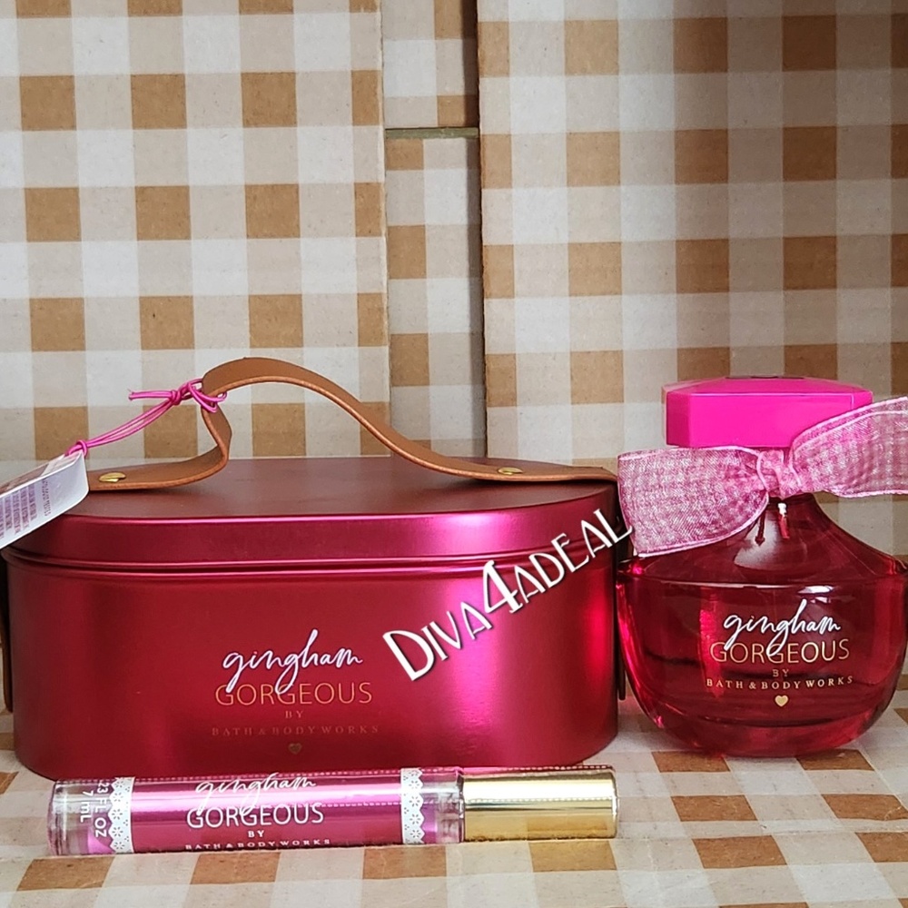 Up for sale is Bath and Body Works signature scent in new packaging Gingham Gorg